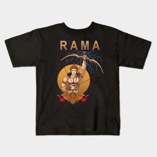 Lord Rama is Hindu God Kids T-Shirt
